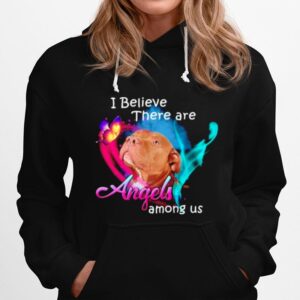 Pitbull I Believe There Are Angels Among Us Hoodie