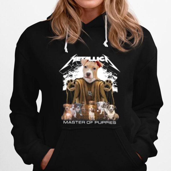 Pitbull Metallica Master Of Puppies Hoodie