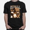 Pitbull Portrait Hip Hop 90S Rap Armando Cristian Perez T-Shirt