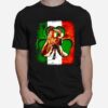 Pitbull St Patricks Day Flag T-Shirt