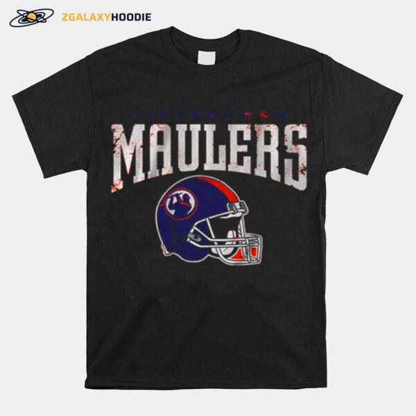 Pittsburgh Maulers Vintage Helmet T-Shirt