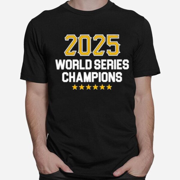 Pittsburgh Pirates 2025 World Series Champions T-Shirt