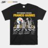 Pittsburgh Steelers Abbey Road Franco Harris Jack Lambert Terry Bradshaw And Joe Greene T-Shirt