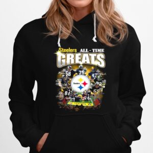 Pittsburgh Steelers All Time Greats Signatures Hoodie