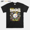 Pittsburgh Steelers All Time Greats Signatures T-Shirt