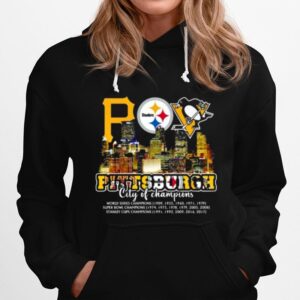 Pittsburgh Steelers City Of Champions 2023 New Design Hoodie