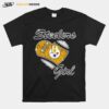 Pittsburgh Steelers Girl Heart Diamond T-Shirt