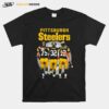 Pittsburgh Steelers Greene Harris And Bradshaw Signature T-Shirt