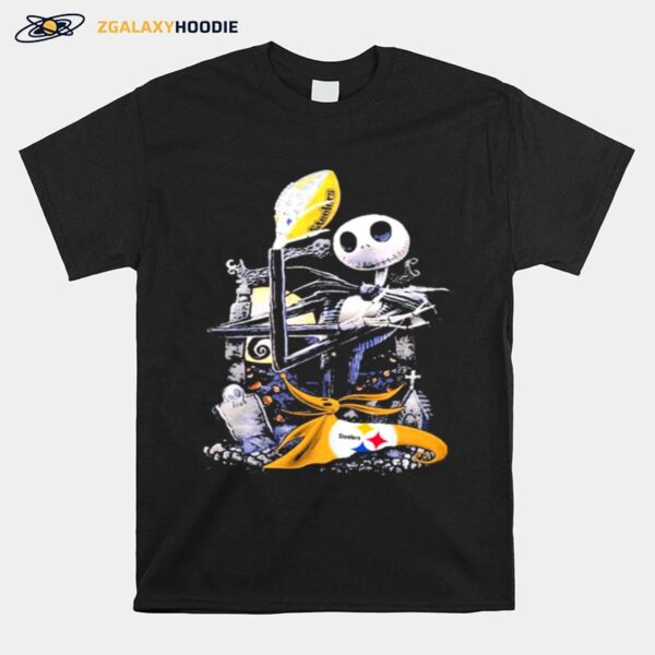 Pittsburgh Steelers Jack Skellington T-Shirt