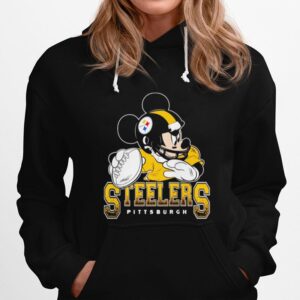 Pittsburgh Steelers Junk Food Disney Mickey Hoodie