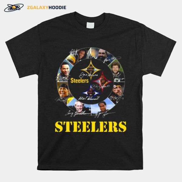 Pittsburgh Steelers Nfl Team Signatures T-Shirt