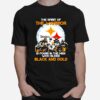 Pittsburgh Steelers The Spirit Of The Warrior Is Found In The Men Who Bleed Black And Gold T-Shirt