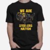 Pittsburgh Steelers We Are Steelers Nation American Map T-Shirt