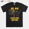 Pittsburgh Steelers We Are Steelers Nation American Map T-Shirt