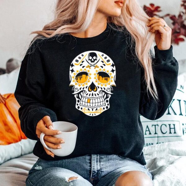 Pittsburgh Sugar Skull Sweater