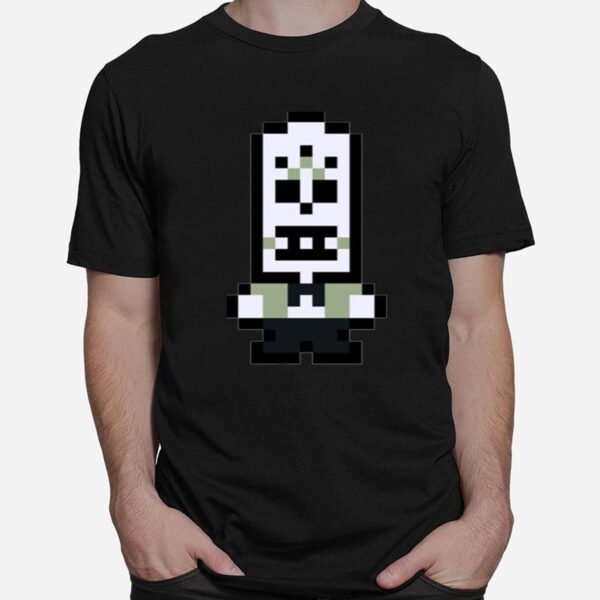 Pixel Manny Calavera Grim Fandango T-Shirt