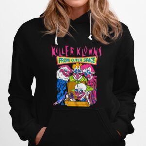 Pizza Box Killer Klowns From Outer Space 80S 90S Horror Hoodie