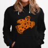 Pizza Halloween Ghost Scary Pizza Hoodie