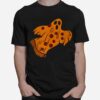 Pizza Halloween Ghost Scary Pizza T-Shirt