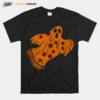 Pizza Halloween Ghost Scary Pizza T-Shirt