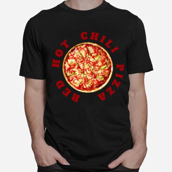 Pizza X Red Hot Chili Peppers Red Hot Chili Pizza T-Shirt