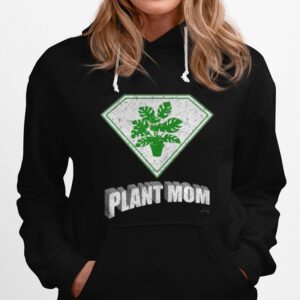 Plant Mom Super Hero Halloween Costume Monstera Deliciosa Hoodie