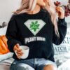 Plant Mom Super Hero Halloween Costume Monstera Deliciosa Sweater