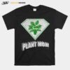 Plant Mom Super Hero Halloween Costume Monstera Deliciosa T-Shirt