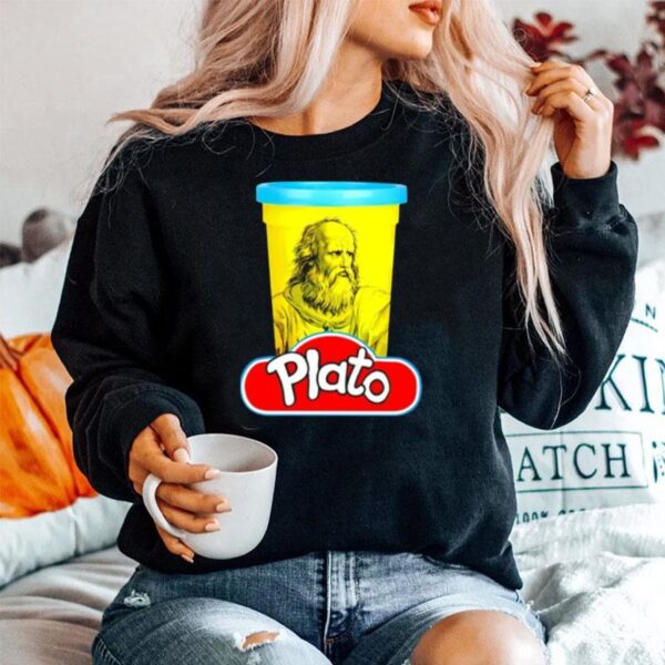 Plato Play Doh Philosophy Pun Sweater