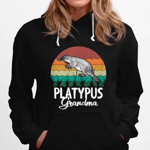 Platypus Grandma Vintage Hoodie