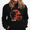 Play Vicious Cleveland Football Helmet Hooded Hoodie