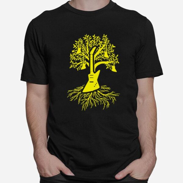 Player Tree Of The Guitarist Guitar T-Shirt