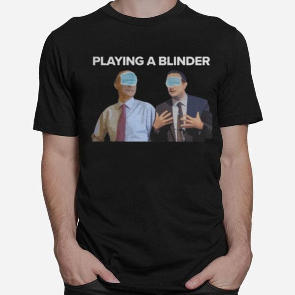 Playing A Blinder Joe Biden Mask T-Shirt