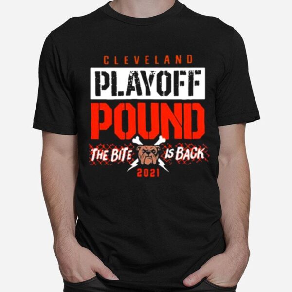 Playoff Pound Cleveland Football T-Shirt