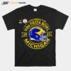 Playoff Semifinal At The Vrbo Fiesta Bowl 2022 Michigan Wolverines Helmet T-Shirt