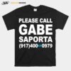 Please Call Gabe Saporta T-Shirt