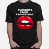 Plumber Crack Camouflage T-Shirt