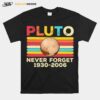 Pluto Never Forget 1930 2006 Vintage T-Shirt