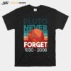 Pluto Never Forget Vintage T-Shirt