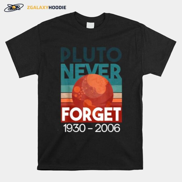 Pluto Never Forget Vintage T-Shirt