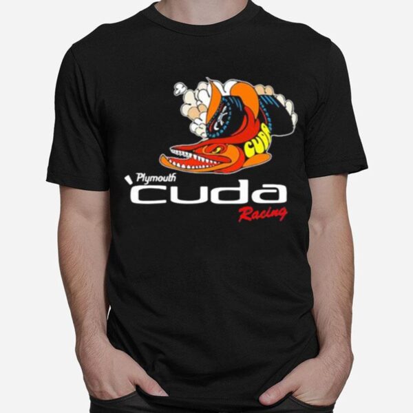 Plymouth Cuda Racing Logo T-Shirt