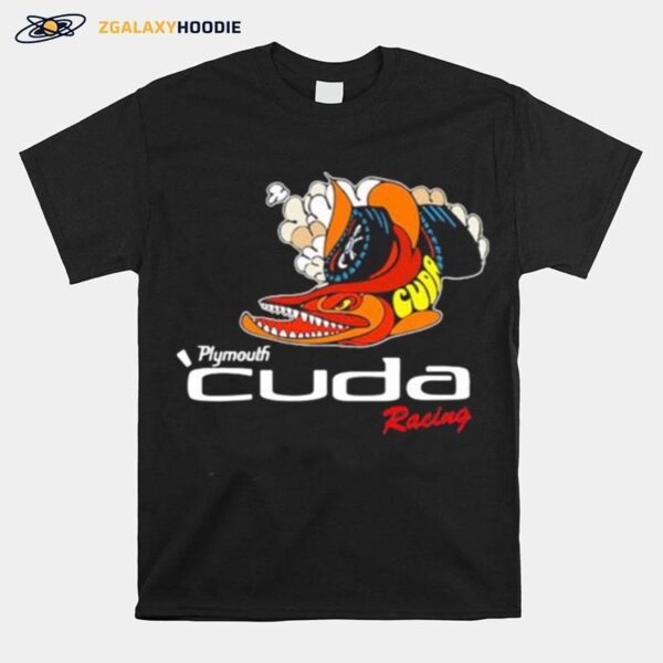 Plymouth Cuda Racing Logo T-Shirt