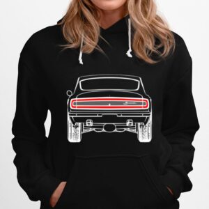 Plymouth Muscle Barracuda Car Classic American 60S 70S V8 Hoodie