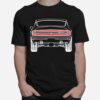 Plymouth Muscle Barracuda Car Classic American 60S 70S V8 T-Shirt