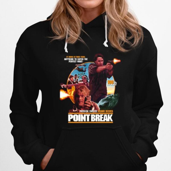 Point Break 1991 Movie Graphic Hoodie