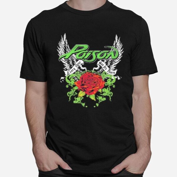 Poison The Rose Logo T-Shirt