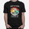 Pokemon Character I Dont Get Older I Level Up Exp T-Shirt