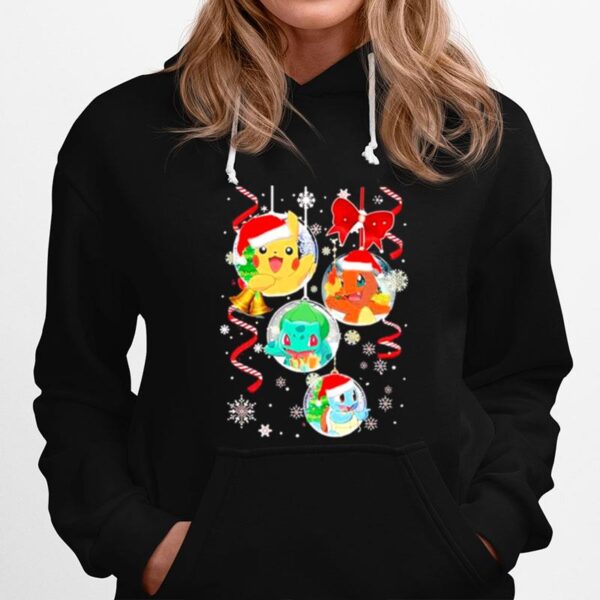 Pokemon In Bubbles Christmas Hoodie