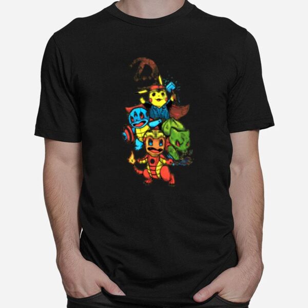 Pokengers Pokemon Avengers T-Shirt