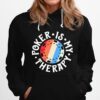 Poker Is My Therapy Vintage Hoodie